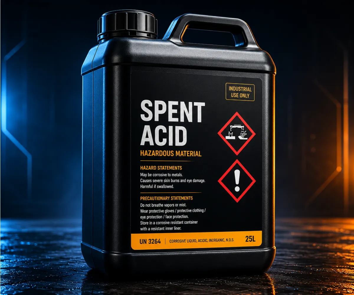 Products spent acid